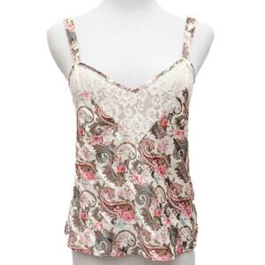 Vintage Victoria's Secret Floral Camisole Cami Size Small